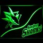 San Jose Sharks Ice Hockey LED Neon Sign home decor craft fans gift