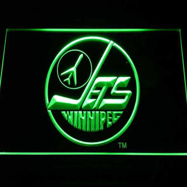 Winnipeg Jets Ice Hockey LED Neon Sign home decor craft fans gift