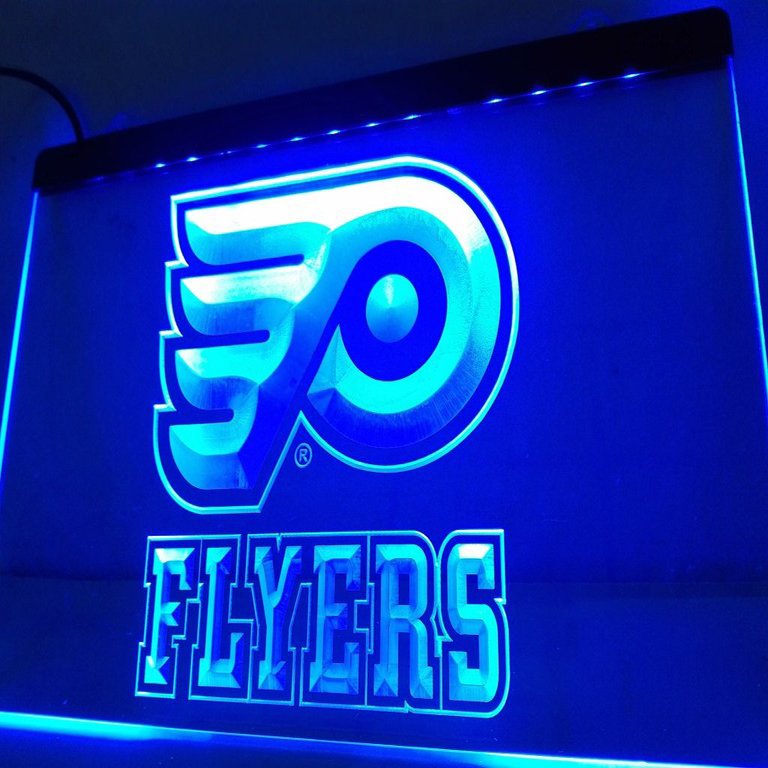 Philadelphia Flyers Neon Sign home decor craft display glowing