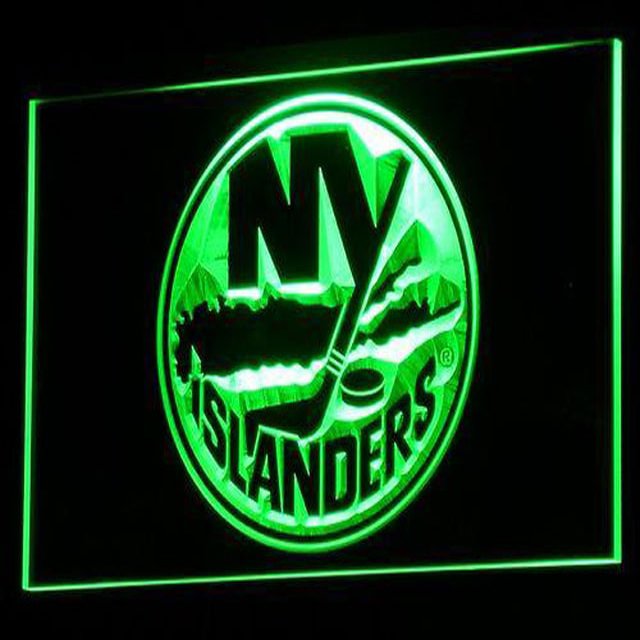 New York Islanders Neon Sign home decor craft display glowing
