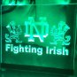 Notre Dame Fighting Irish Football LED Neon Sign home decor craft display glowing