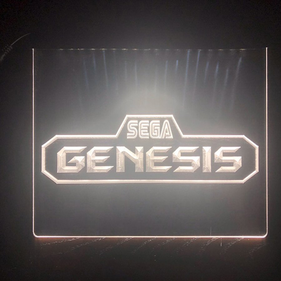Sega Genesis Led Neon Sign home decor craft display glowing