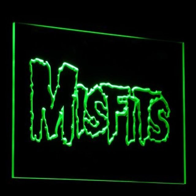 Misfits Comedy LED Neon Sign with 7 colors to choose