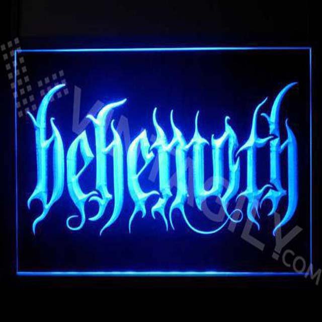 Behemoth LED Neont Ligh Sign home decor carfts