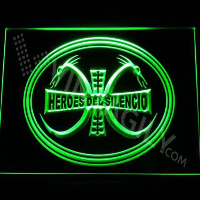 Heroes Del Silencio LED Neon Light Sign home decor craft