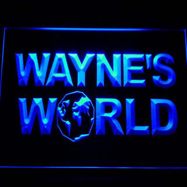 Wayne's World LED Neon Sign home decor crafts