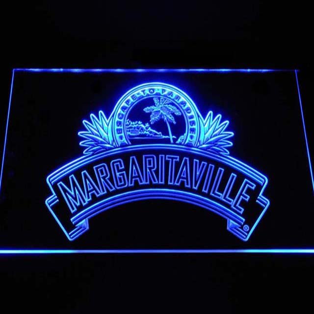 Jimmy Buffett's Margaritaville Ribbon LED Neon Sign home decor crafts