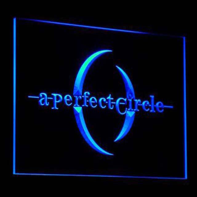 A Perfect Circle LED Neon Sign home decor crafts