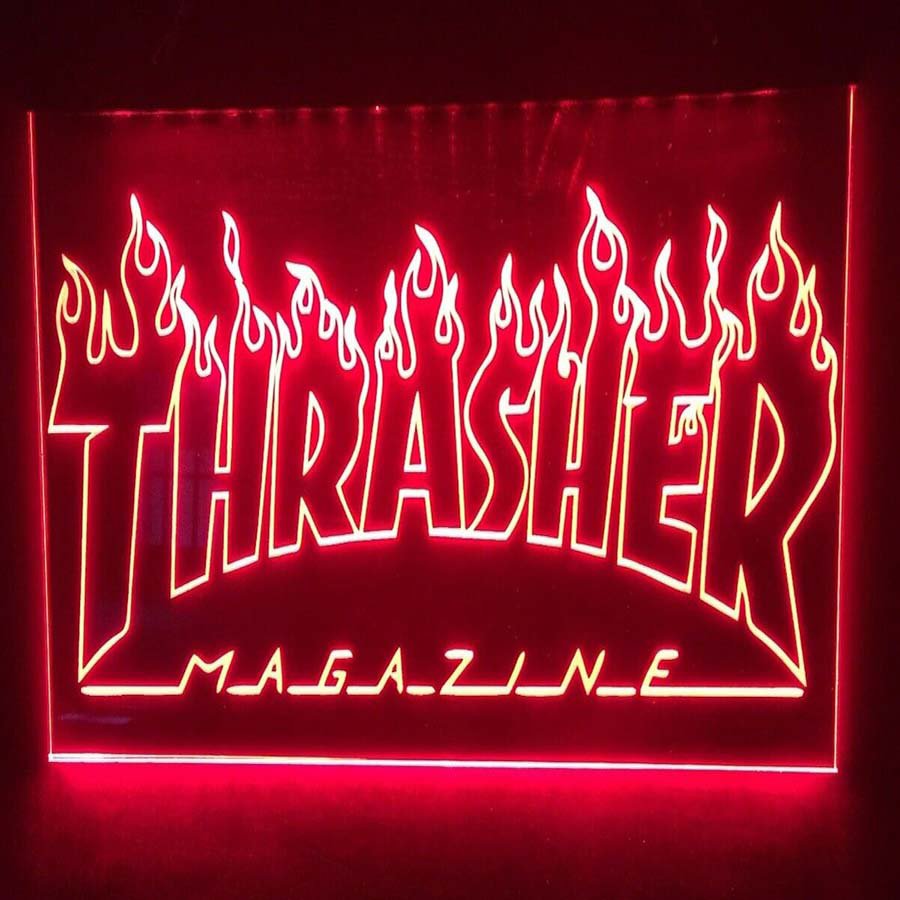 Skateboarding Gaming Led Light Sign Game Room,Bar,garage Signs Glowing