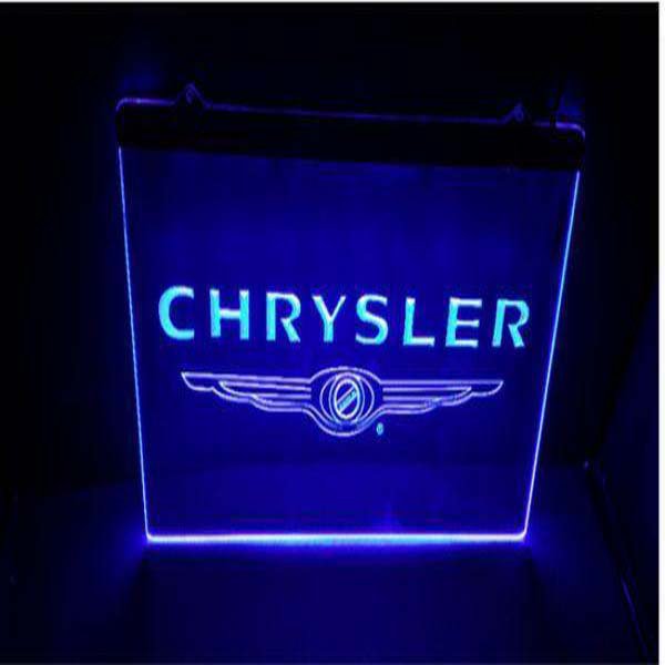 Chrysler 3D LED Neon Sign Light Bar Pub Club Luminous Display Glowing