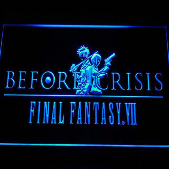 Final Fantasy VII Before Crisis LED Neon light Sign home decor crafts