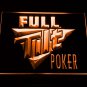 Full Tilt Poker LED Neon Sign home decor crafts display glowing