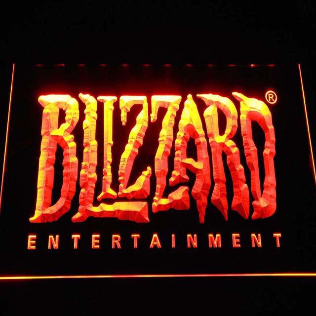 Blizzard Entertainment LED Neon Sign home decor crafts