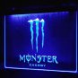 Monster Energy Logo Illuminated Led Neon Sign Home Decor, Room, Lights Art D&Atilde;&copy;cor