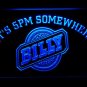 Billy Beer It's 5pm Somewhere LED Neon Sign hang sign wall decor craft display glowing