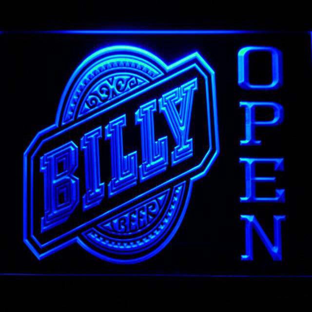 Billy Beer Open LED Neon Light Sign home decor crafts