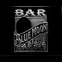 Blue Moon Old Logo Bar LED Neon Sign n Home Decor Display Glowing