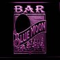 Blue Moon Old Logo Bar LED Neon Sign n Home Decor Display Glowing