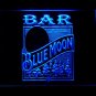 Blue Moon Old Logo Bar LED Neon Sign Home Decor Crafts Display Glowing
