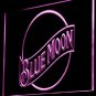 Blue Moon Beer Illuminated Led Neon Sign Decor Hang Wall, Bar, Pub, Lights Art