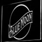 Blue Moon Beer Illuminated Led Neon Sign Decor Hang Wall, Bar, Pub, Lights Art
