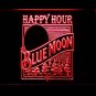 lue Moon Old Logo Happy Hour LED Neon Sign