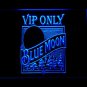 Blue Moon Old VIP Only LED Neon Light Sign