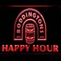 Boddingtons Happy Hour Illuminated Led Neon Sign Decor Hang Wall, Lights Art