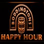 Boddingtons Happy Hour Illuminated Led Neon Sign Decor Hang Wall, Lights Art
