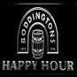 Boddingtons Happy Hour Illuminated Led Neon Sign Decor Hang Wall, Lights Art