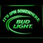 Bud Light It's 5pm Somewhere LED Neon Sign Decor Crafts