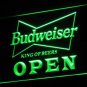 Budweiser Open LED Neon Sign hang sign the walls decor crafts display glowwing
