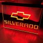 Chevrolet Silverado LED Neon Home Decor Garage Room Gift  Man cave