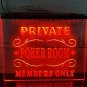 Private Poker Room Led Neon Light Sign Bar Pub Home Decor