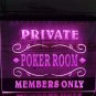 Private Poker Room Led Neon Light Sign Bar Pub Home Decor