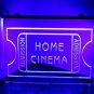 Home Cinema Admission Ticket LED Neon Light Sign