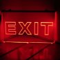 EXIT Led Neon Sign Display Glowing