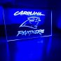 Carolina Panthers Logo Illuminated LED Neon Sign Decor, Fans Gift, Light Art