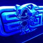 Sega Sonic Arcade Game Illuminated LED Neon Sign Hang Wall Decor, Light Art