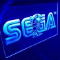 Sega Sonic Arcade Game Illuminated LED Neon Sign Hang Wall Decor, Light Art