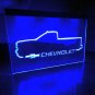 Chevrolet Truck Illuminated LED Neon Sign Hang Wall Decor, Garage, Lights Art