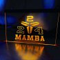 Mamba 24 Illuminated LED Neon Sign Hang Wall Decor, Room, Fans Gift, Lights Art
