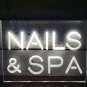 Nails & Spa Led Neon Sign Hang Signs Wall Beauty Salon Handicraft Light