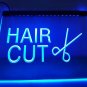 Hair Cut Open Led Neon Sign Hang Signs Wall Beauty Salon Glowing Craft