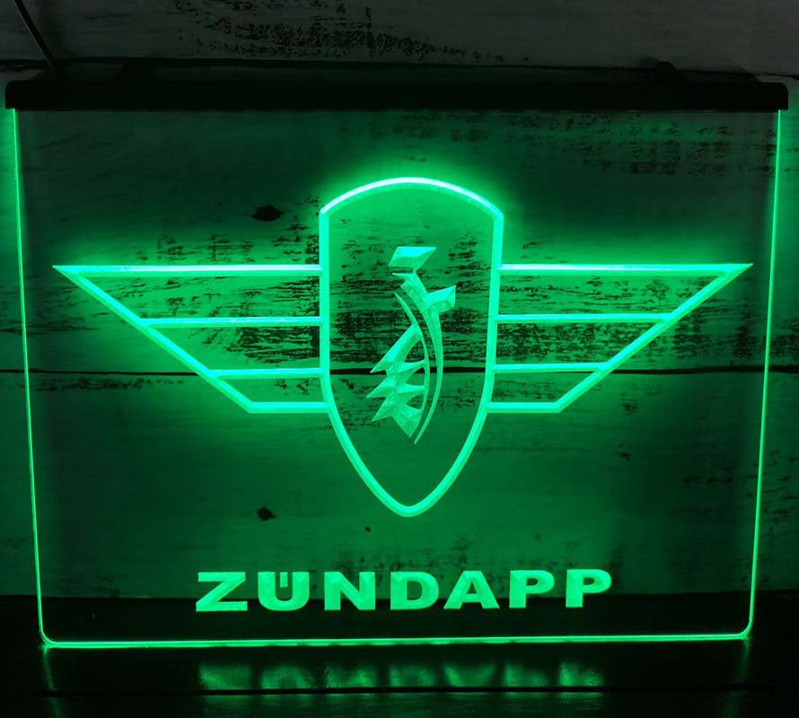 Zundapp Led Neon Sign Home Decoration Room, Garage Craft
