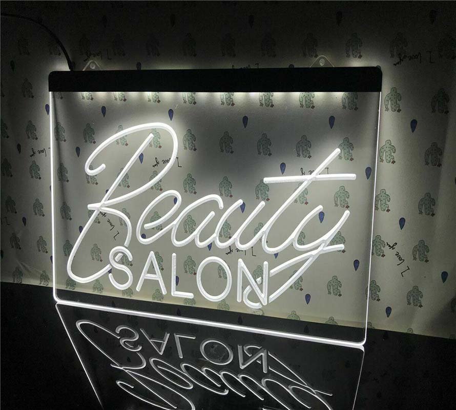 Beauty Salon Neon Signboard LED Home Decoration Spa Glowing Wall Art D&Atilde;&copy;cor