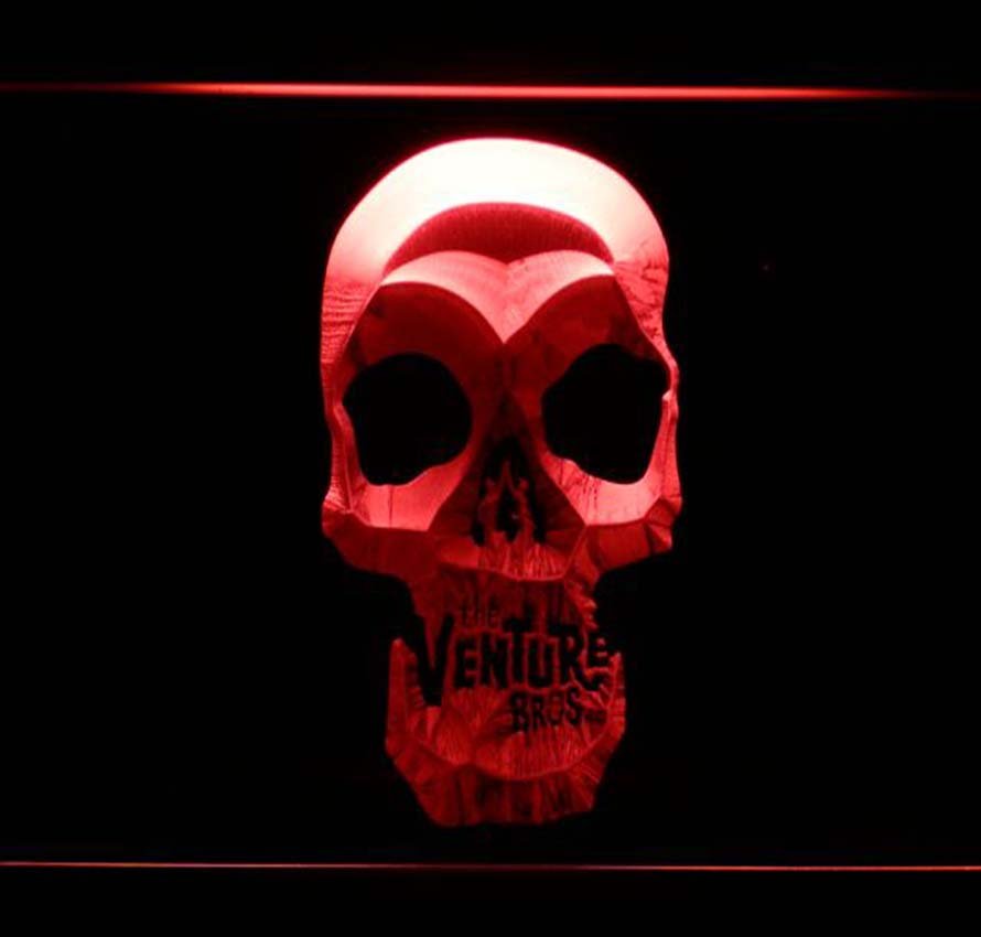 The Venture Bros Skull Led Neon Sign Home Decor , Room, Craft Art Glowing