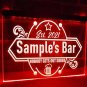 Nobody Gets Out Sober Sign Led Neon Customized Illuminated Bar Signs Lights