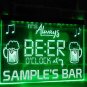 It's Always Beer O'clock Bar Custom Light Panel, Home Decoration Lights Pub
