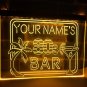 80s Bar Personalized Illuminated Led Neon Sign Hang Wall Decor Bar Lights Craft Art